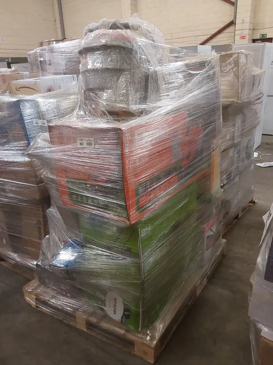 PALLET OF APPROXIMATELY 15 UNPROCESSED RAW RETURN HOUSEHOLD AND ELECTRICAL GOODS TO INCLUDE;