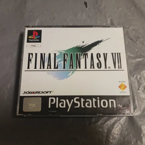 FINAL FANTASY 7 FOR PLAYSTATION