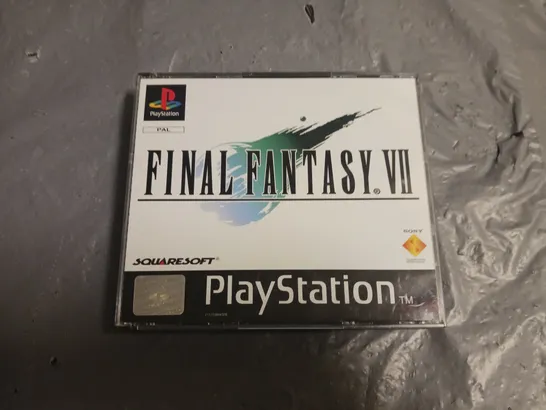 FINAL FANTASY 7 FOR PLAYSTATION