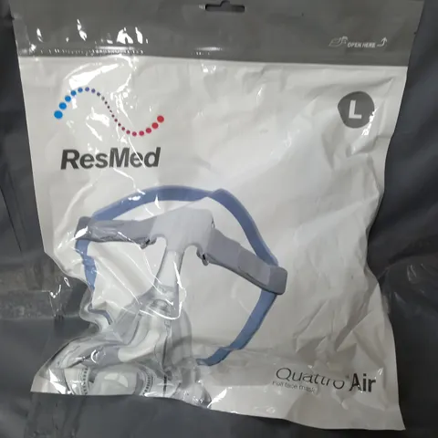 SEALED RESMED QUATTRO AIR FULL FACE MASK (LARGE)