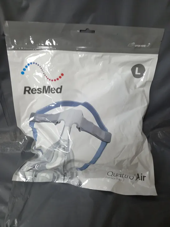 SEALED RESMED QUATTRO AIR FULL FACE MASK (LARGE)