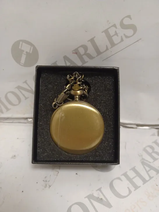 MENS EDISON POCKET WATCH WITH CHAIN – BRAND NEW IN BOX