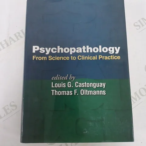 Guilford psychopathology from science to clinical practice 