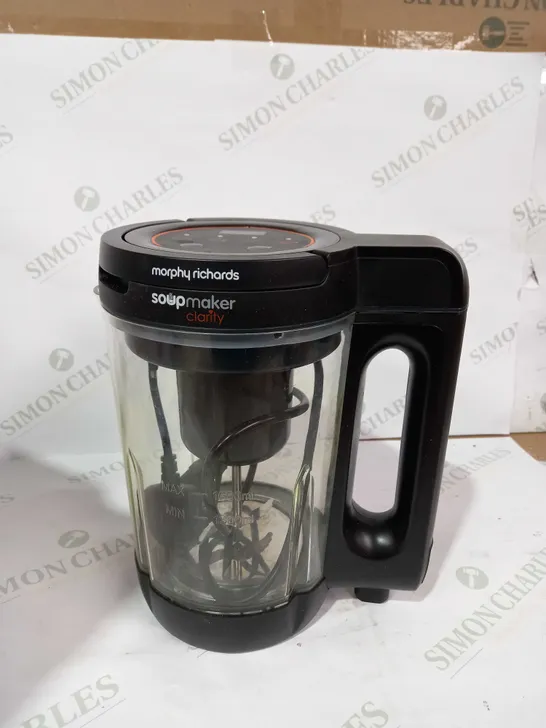 MORPHY RICHARDS CLARITY SOUP MAKER 