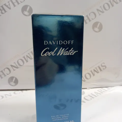 BOXED AND SEALED DAVIDOFF "COOL WATER" EAU DE TOILETTE SPRAY 125ML 