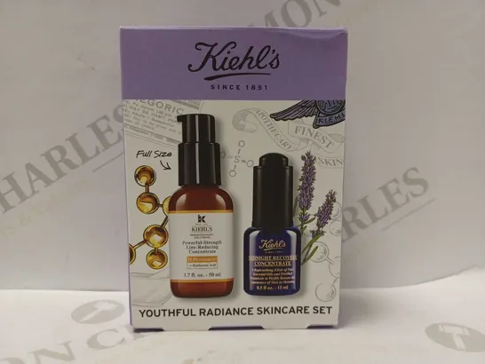 KIEHLS YOUTHFUL RADIANCE SKINCARE SET