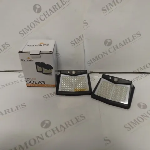 SPV LIGHTS RELIABLE SOLAR SECURITY LIGHTS - 128 LED 