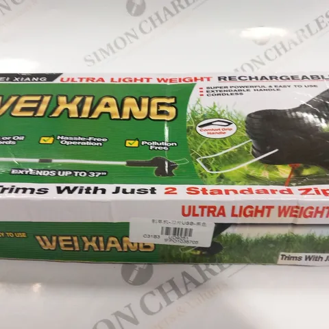 BOXED WEI XIANG ULTRA LIGHT WEIGHT RECHARGEABLE TRIMMER