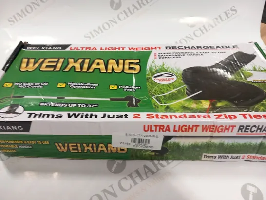 BOXED WEI XIANG ULTRA LIGHT WEIGHT RECHARGEABLE TRIMMER