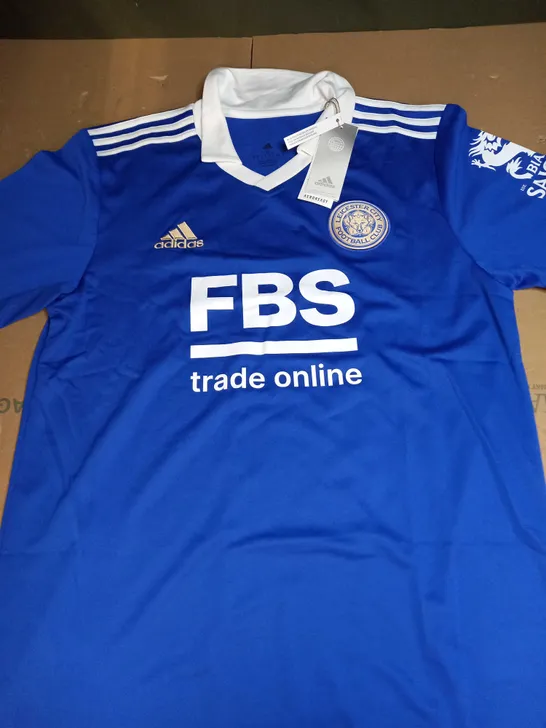 LEICESTER CITY FC HOME SHIRT SIZE M