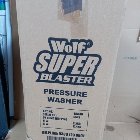 WOLF SUPER BLASTER PRESSURE WASHER YELLOW 