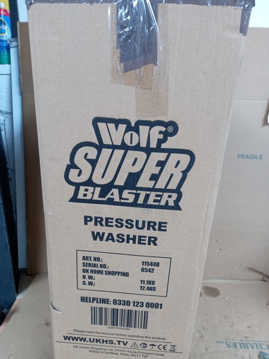 WOLF SUPER BLASTER PRESSURE WASHER YELLOW 