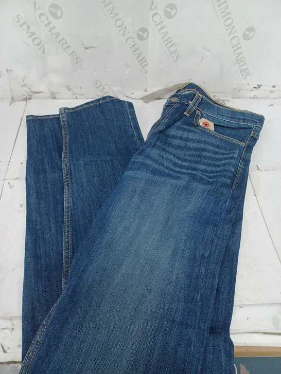 LEVIS BUTTON/ZIP JEANS IN NAVY - 32x34