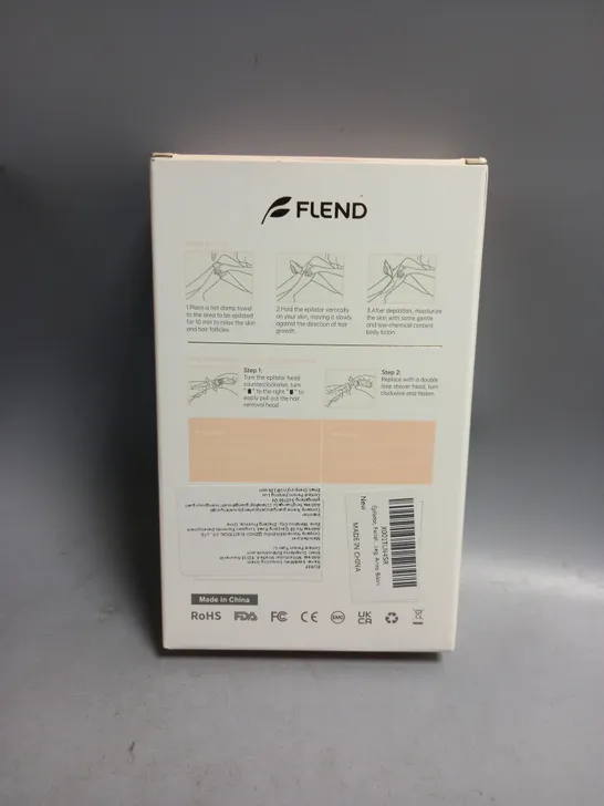 BOXED FLEND EPILATOR LE-701 