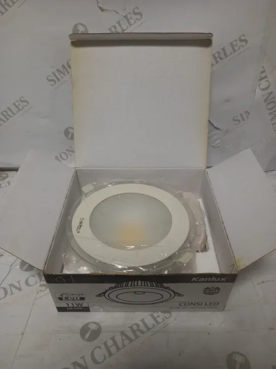 kanlux consi led downlight fitting 11w 220-240v 