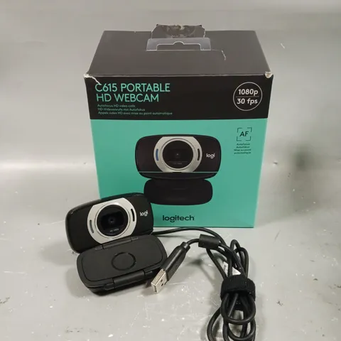 BOXED LOGITECH C615 PORTABLE HD 1080P WEBCAM 