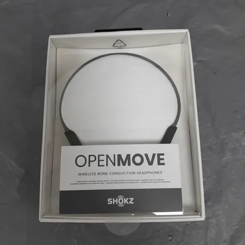 SHOKZ OPENMOVE WIRELESS BONE CONDUCTION HEWADPHONES