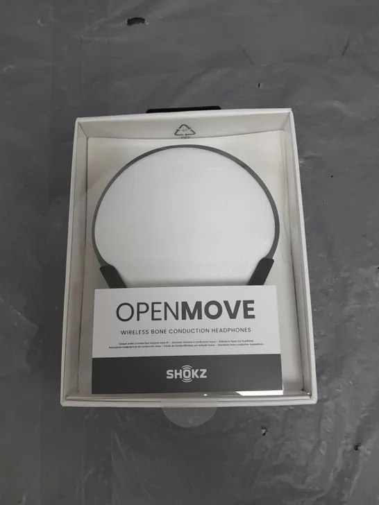 SHOKZ OPENMOVE WIRELESS BONE CONDUCTION HEWADPHONES