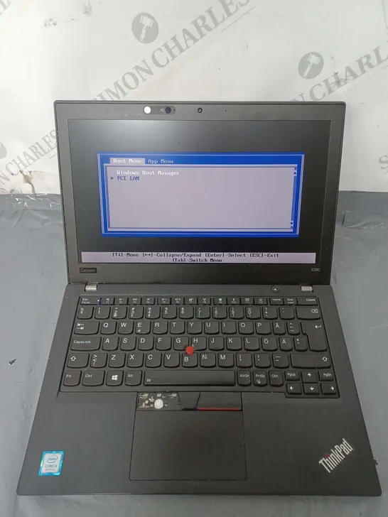 LENOVO THINKPAD X280 12 INCH I5-8250U 1.60GHZ