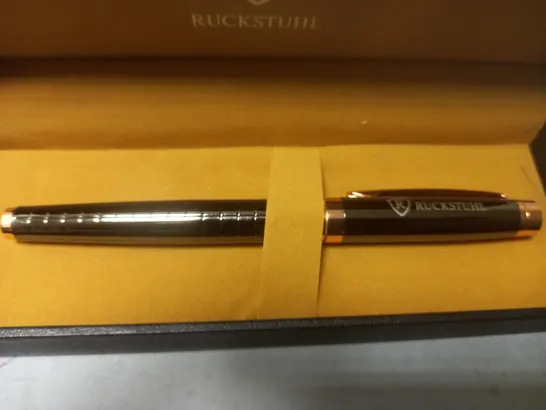 RUCKSTUHL STAINLESS STEEL LUXURY PEN IN GIFT BOX 