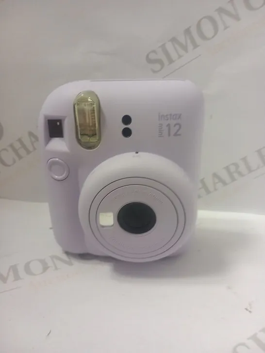 BOXED FUJIFILM INSTAX MINI 12 INSTANT CAMERA