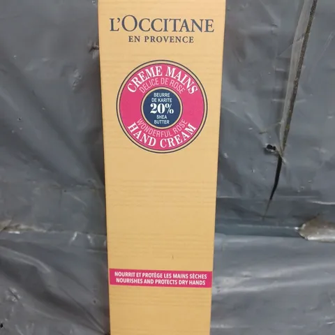 L'OCCITANE SHEA BUTTER WONDERFUL ROSE HAND CREAM