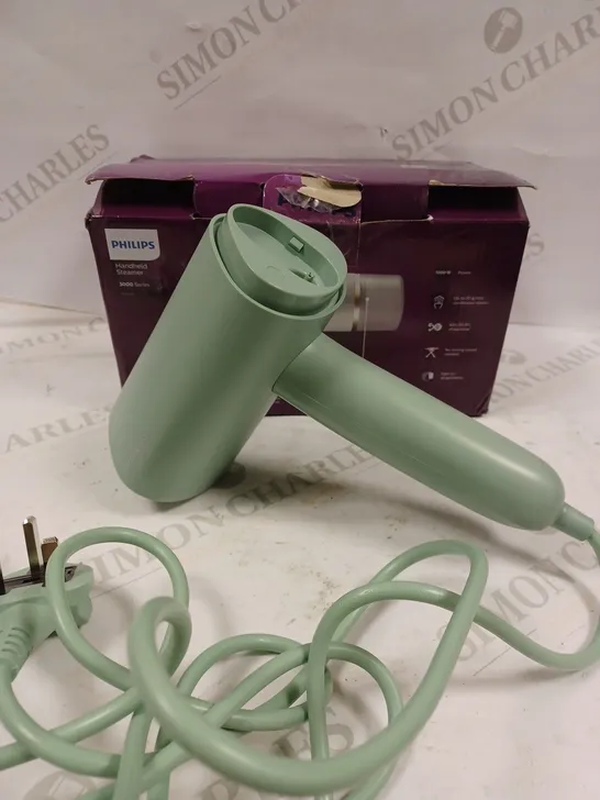 BOXED PHILIPS 3000 SERIES HANDHELD STEAMER 