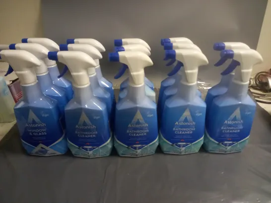 APPROXIMATELY 15 ASTONISH BATHROOM AND WINDOW AND GLASS CLEANER 750ML