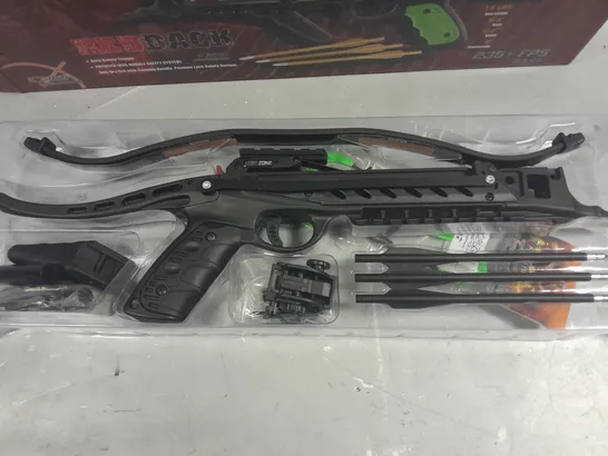 BOXED RED BACK CROSSBOW