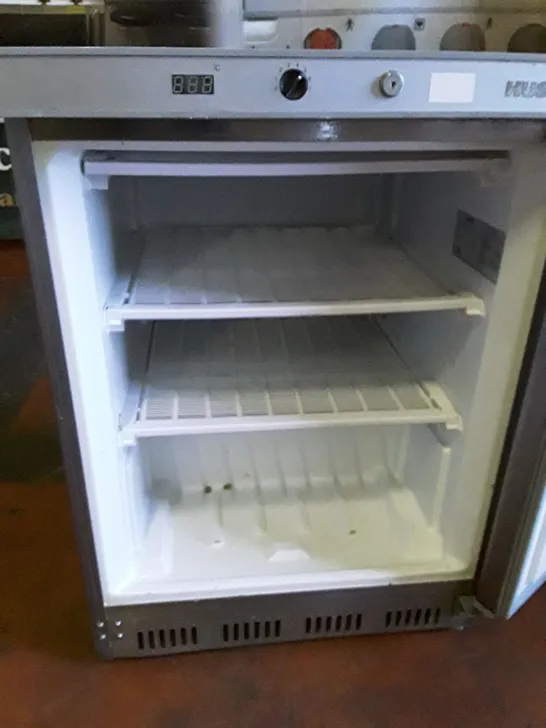 HUSKY COMMERCIAL STAINLESS STEEL UNDERCOUNTER FREEZER