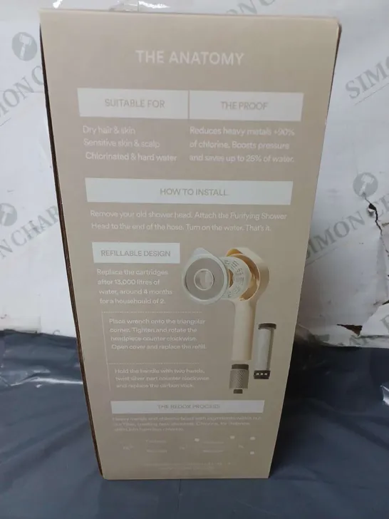 BOXED HELLO KLEAN PURIFYING SHOWER HEAD