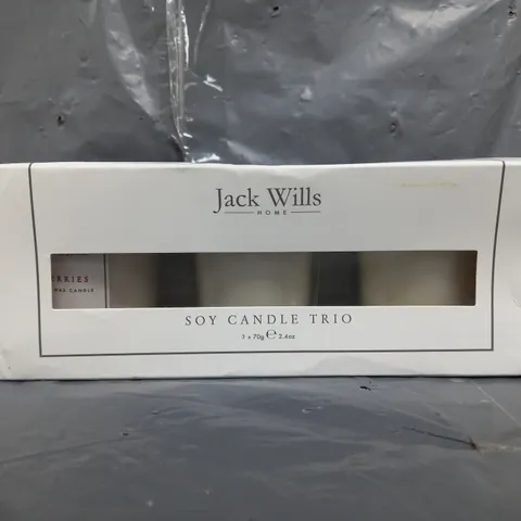 JACK WILLS SOY CANDLE SET - 3 X 70G 