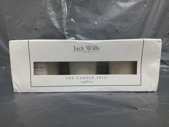 JACK WILLS SOY CANDLE SET - 3 X 70G 