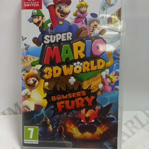 NINTENDO SWITCH SUPER MARIO 3D WORLD AND BOWSERS FURY GAME