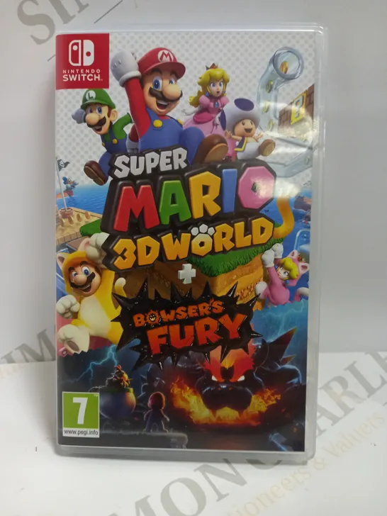 NINTENDO SWITCH SUPER MARIO 3D WORLD AND BOWSERS FURY GAME