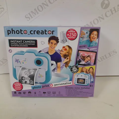 BOXED PHOTO CREATOR INSTANT CAMERA