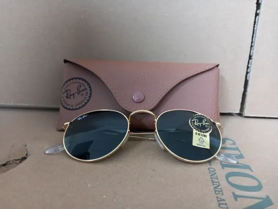 RAY-BAN ROUND METAL SUNGLASSES - ARISTA