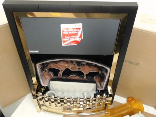 DIMPLEX ATHERTON INSET ELECTRIC FIRE, STEEL, 2000W