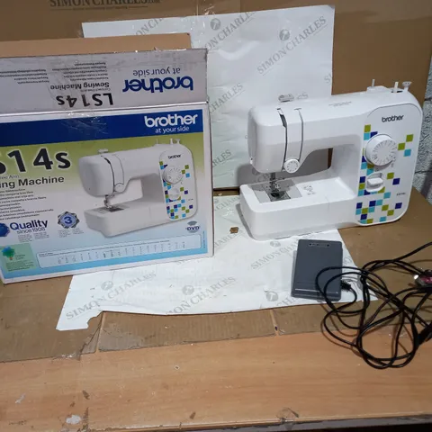 BROTHER LS14S METAL CHASSIS SEWING MACHINE