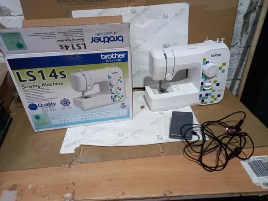 BROTHER LS14S METAL CHASSIS SEWING MACHINE