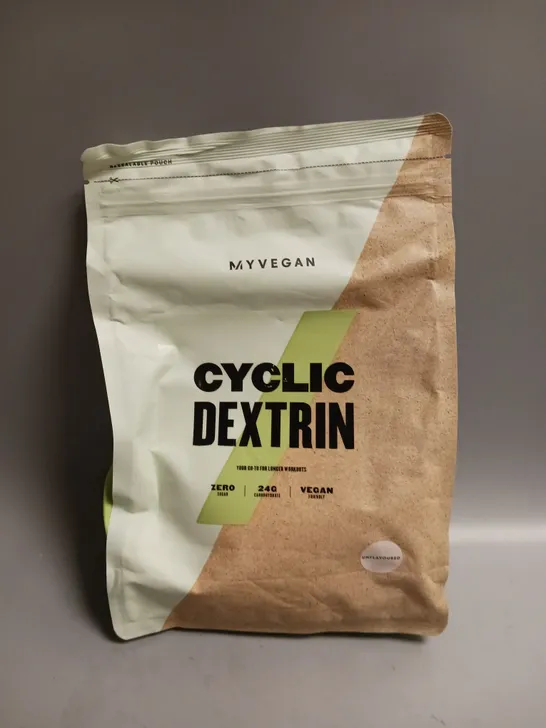 SEALED MYVEGAN CYCLIC DEXTRIN UNFLAVOURED 1KG