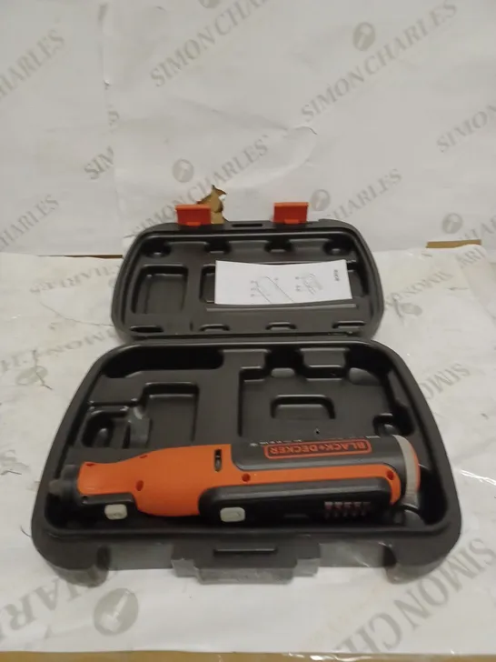 BLACK AND DECKER 7.2V ROTARY TOOL