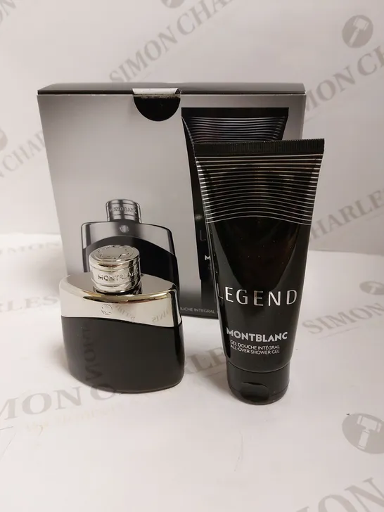 BOXED MONTBLANC LEGEND EAU DE TOILETTE GIFT SET