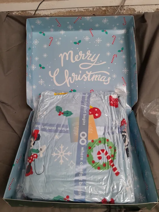 OO THE OODIE DISNEY CHRISTMAS DESIGN BLUE