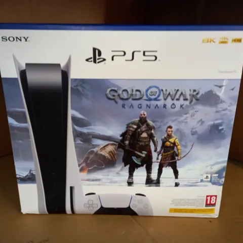 BOXED SONY PLAYSTATION 5 GOD OF WAR EDITION  GAMES CONSOLE 825GB - CF1-1216A