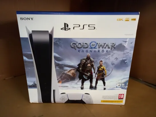 BOXED SONY PLAYSTATION 5 GOD OF WAR EDITION  GAMES CONSOLE 825GB - CF1-1216A