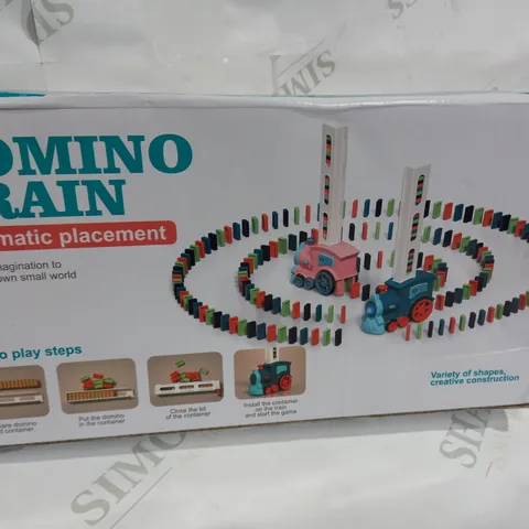 BOXED DOMINO TRAIN