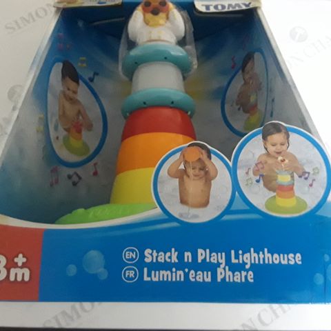 4 BRAND NEW BOXED TOMY STACK N PLAY LIGHTHOUSE