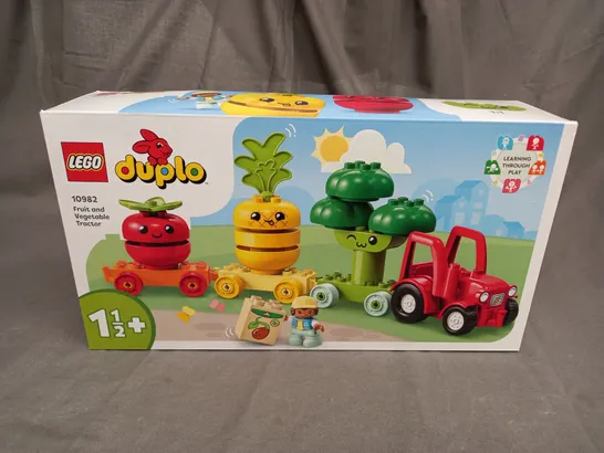 LEGO DUPLO FRUIT AND VEGETABLE TRACTOR - 10982