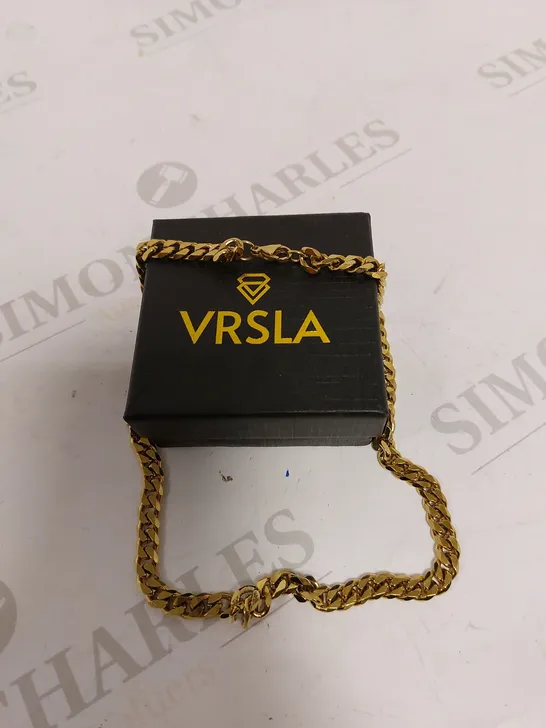 VRSLA GOLD LINK NECKLACE 